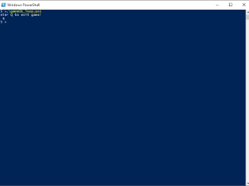 PowerShell Game 01